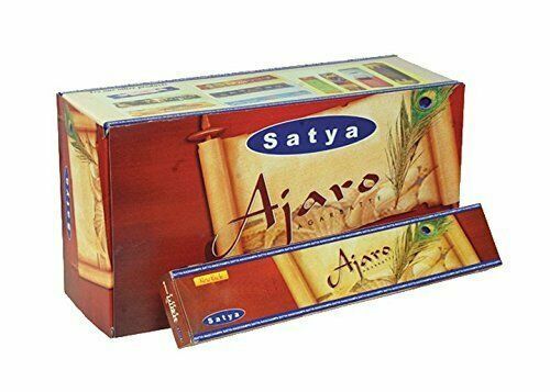 Original Satya Ajaro 15g indische Räucherstäbchen