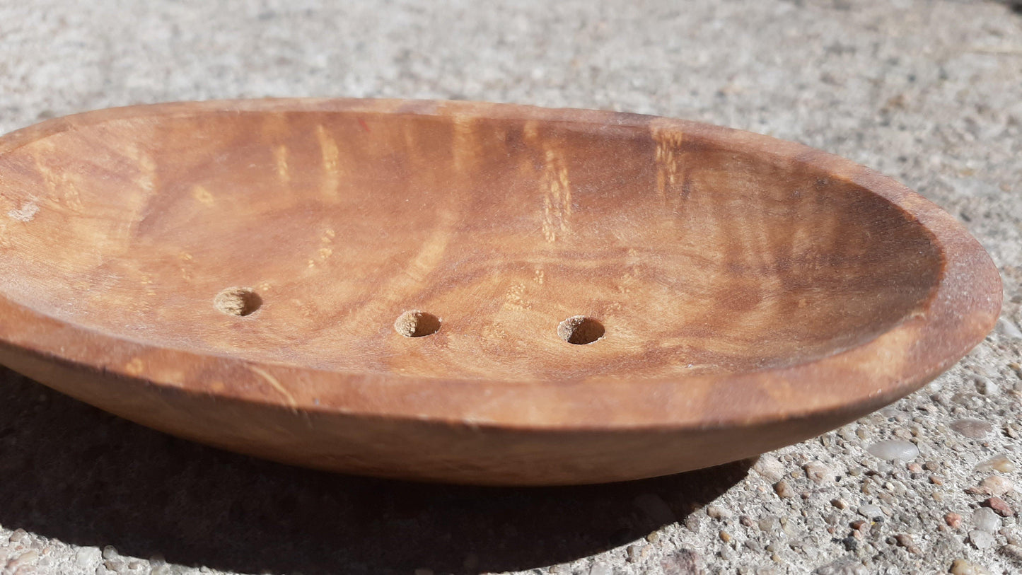 Olivenholz Seifenschale - Größe medium - KamelundMilch.de