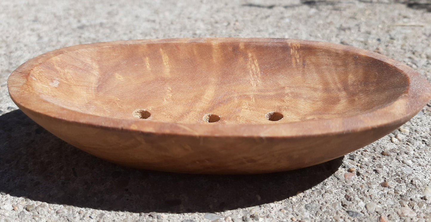 Olivenholz Seifenschale - Größe medium - KamelundMilch.de