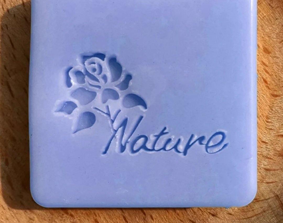 Seifenstempel Acrylglas mit Griff in verschiedenen Designs - KamelundMilch.de