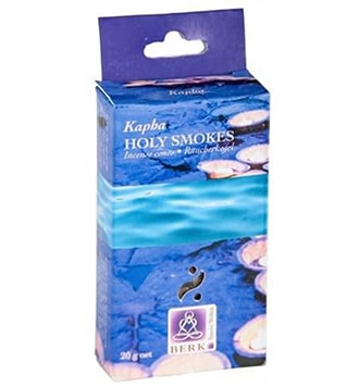 Berk Holy Smokes ayurvedische Räucherkegel "Kapha-Wasser" - 20g - KamelundMilch.de