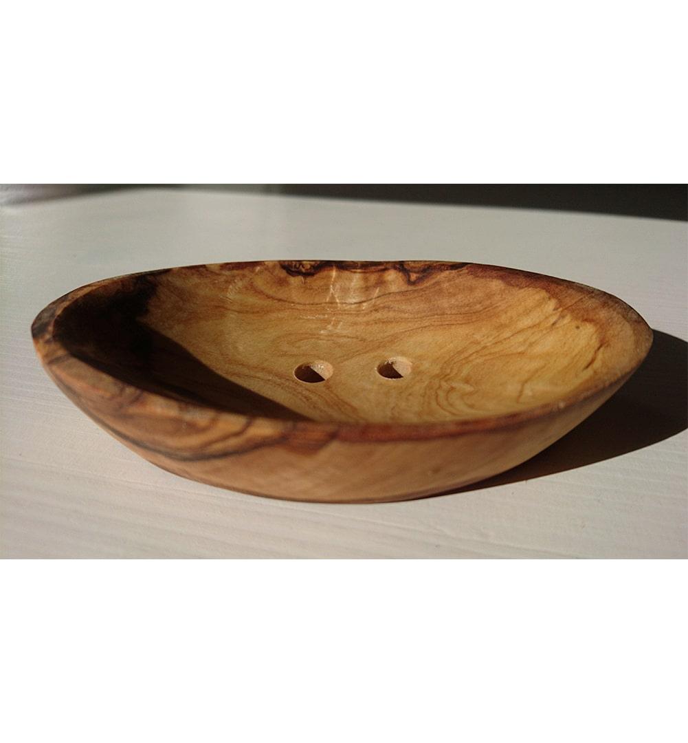 Olivenholz Seifenschale, Größe: mini - KamelundMilch.de