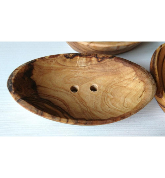 Olivenholz Seifenschale, Größe: mini - KamelundMilch.de