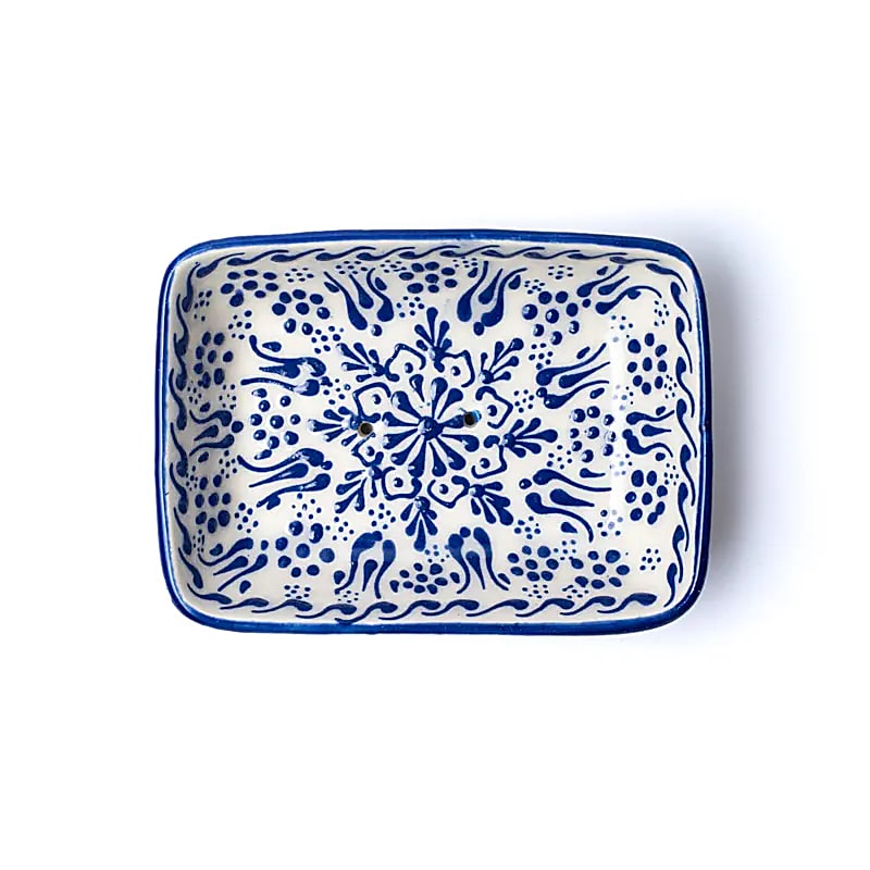 Keramik Seifenschale blau - türkische Iznik Keramik