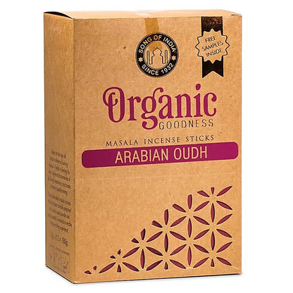 Organic Masala Arabian Oudh 15g indische Räucherstäbchen