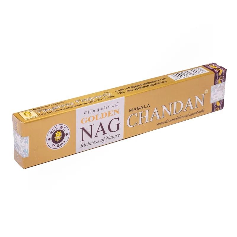 indische Räucherstäbchen " Golden Nag Chandan" - 15g - KamelundMilch.de