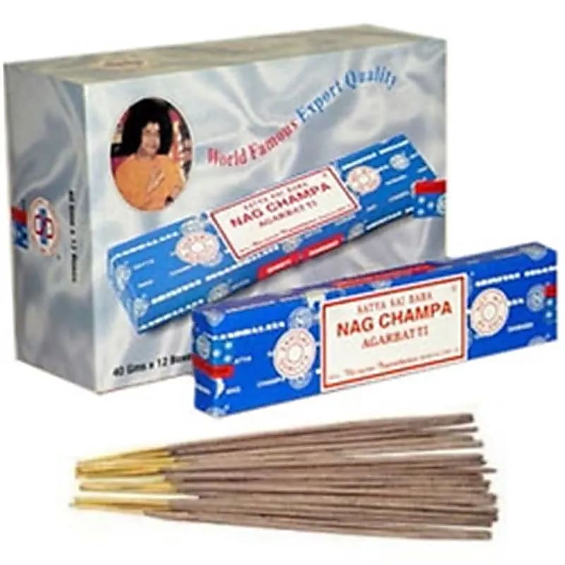 Indian incense sticks Golden Nag Champa - 24 different varieties - 15g