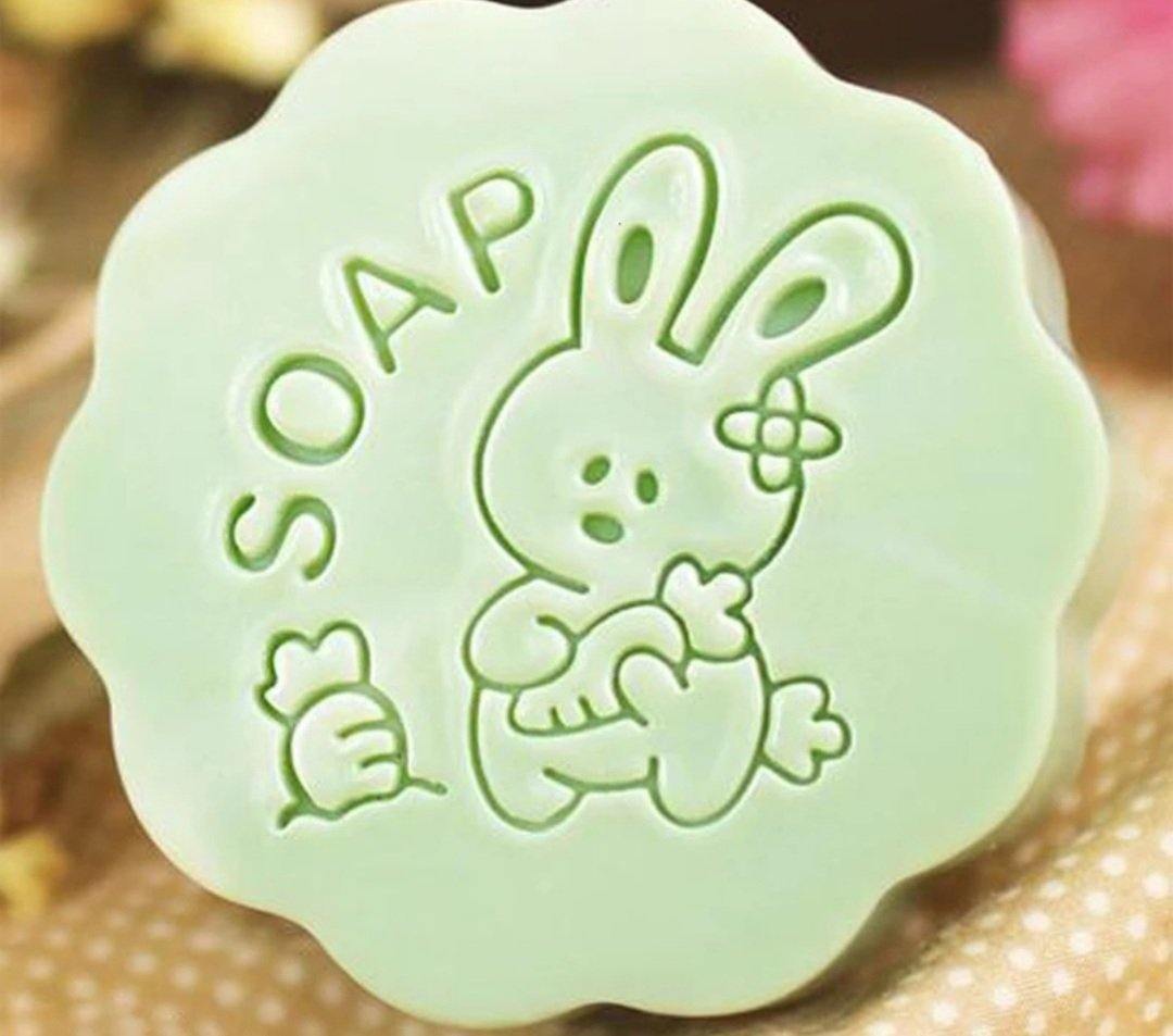 Seifenstempel aus Acrylglas mit verschiedenen Designs - KamelundMilch.de