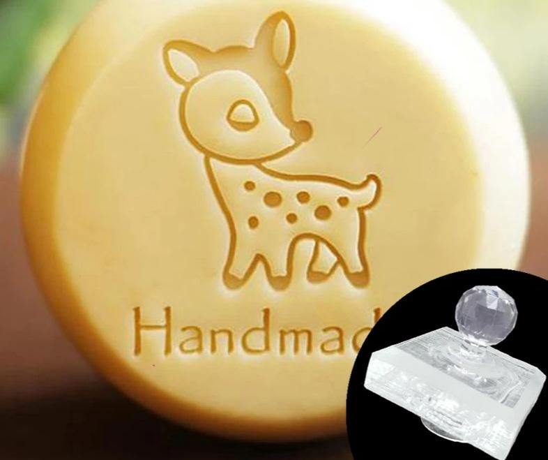 Seifenstempel aus Acrylglas mit verschiedenen Designs - KamelundMilch.de
