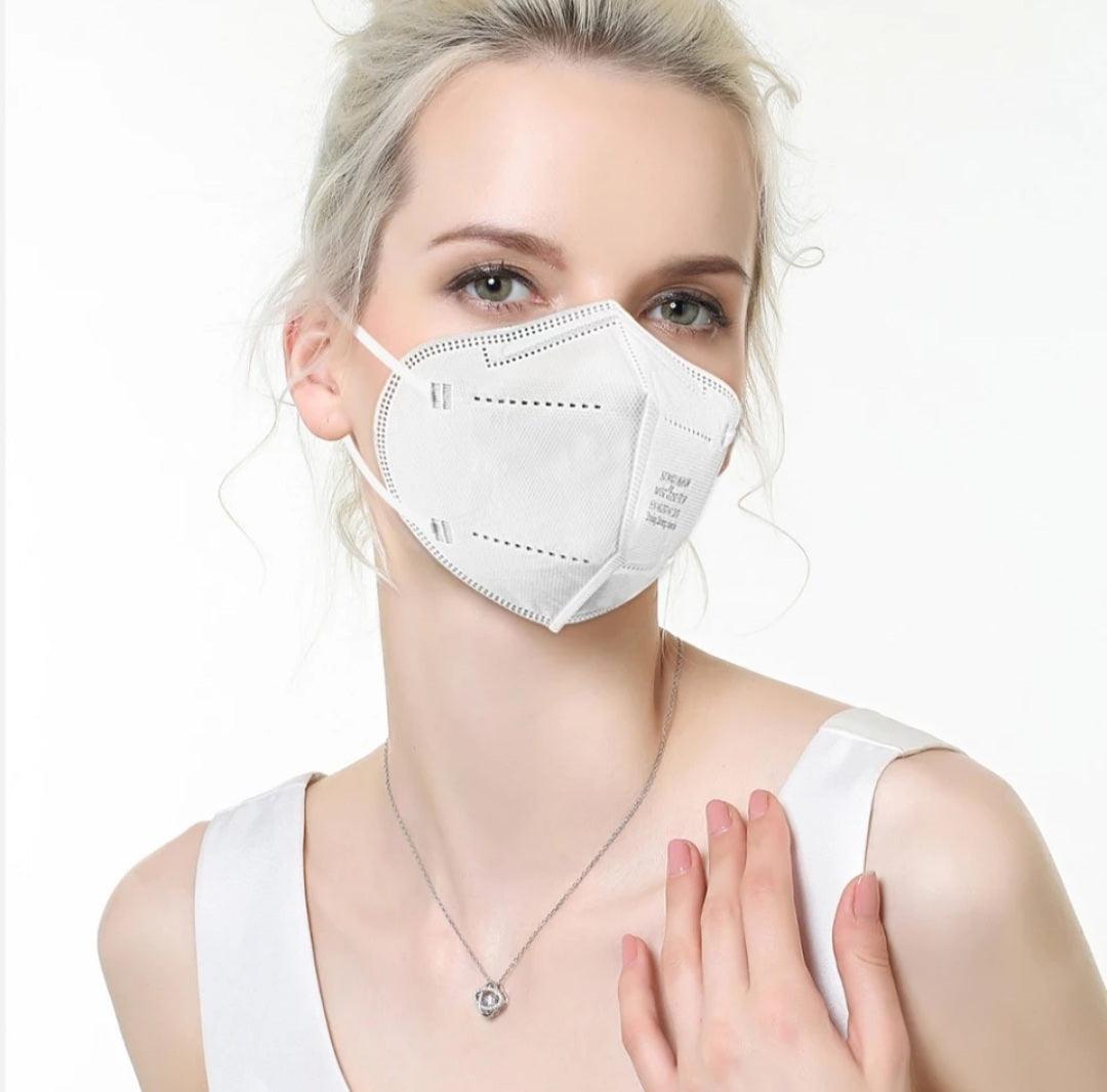 FFP2 Maske in weiß - CE 2163 geprüft - KamelundMilch.de