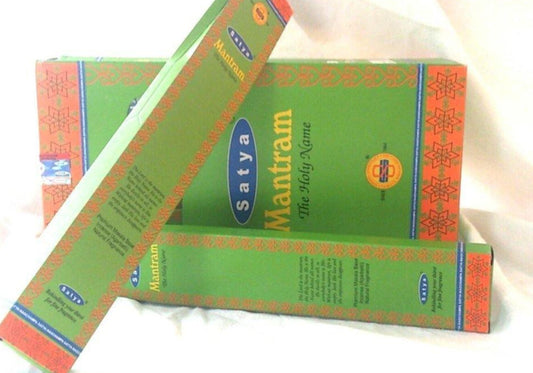 Original Satya Mantram Nag Champa 15g indische Räucherstäbchen - KamelundMilch.de