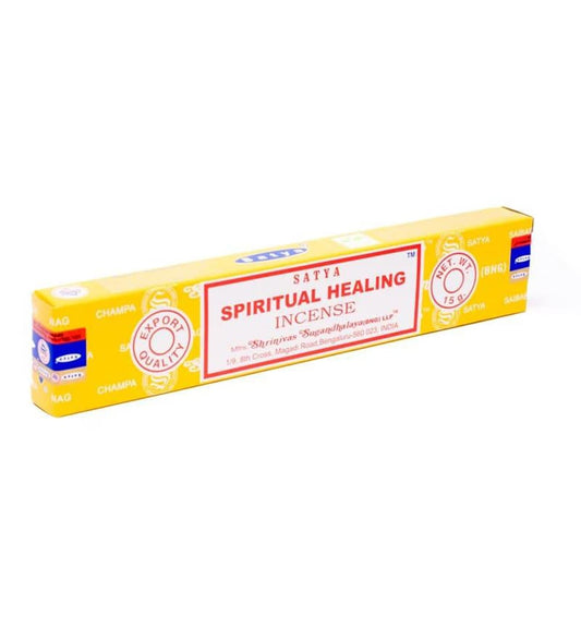 Indian incense sticks "Satya Spiritual Healing" - 15g