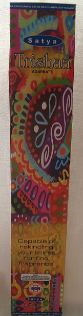 Original Satya Trishaa Nag Champa 15g indische Räucherstäbchen - KamelundMilch.de