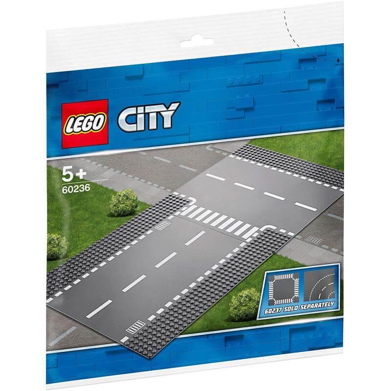 Lego® City Set Gerade- und T-Kreuzung 60236 - KamelundMilch.de